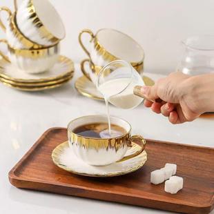 家用女 欧式 骨瓷咖啡装 下午茶具高档精致陶瓷英式 红茶杯碟套装