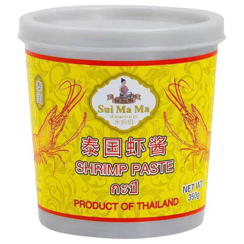 泰国进口 水妈妈虾酱350g*24瓶整箱 虾膏炒菜调味料 炒饭拌面烹饪
