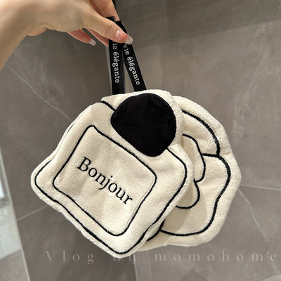 MOMO HOME家居小香风擦手巾现代简约厨房浴室白色吸水CSJ