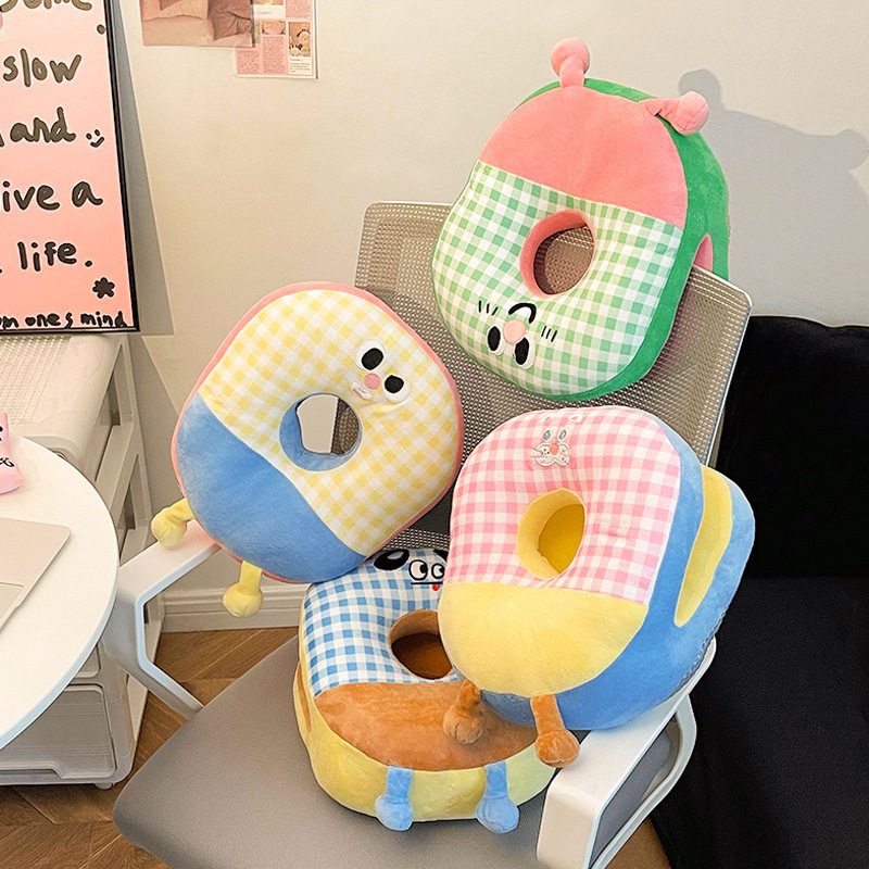 冰丝午睡枕趴睡枕小学生卡通可爱办公室工位午休抱枕护腰靠枕神器