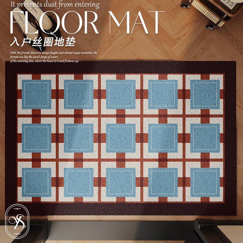 MOMO中古老钱风入户门地垫玄关