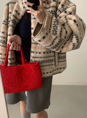 7米-上新韩系复古感加厚保暖百搭通勤短外套(尺码仅供参考)82488