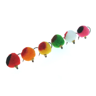 仿生鱼卵钩 飞蝇钩飞钓路亚溪流黑坑马口三文鱼虹鳟鱼鲈鱼鲤鱼