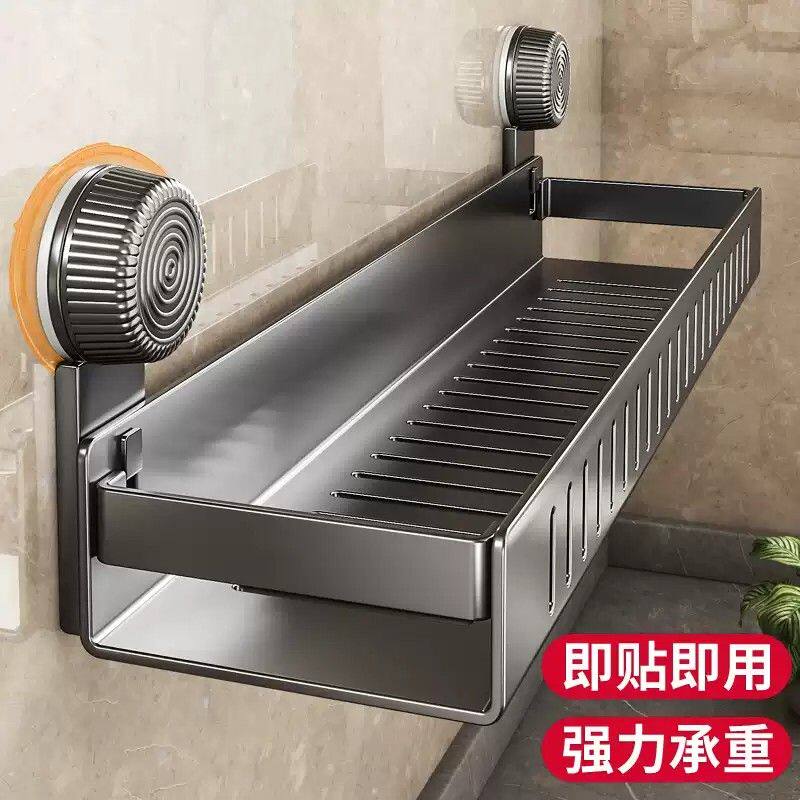 吸盘厨房置物架免打孔壁挂式调料架多功能家用调味用品大全收纳架