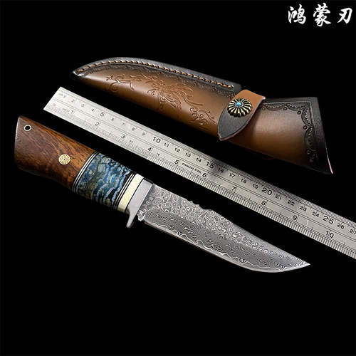 手工锻打大马士革VG10夹钢