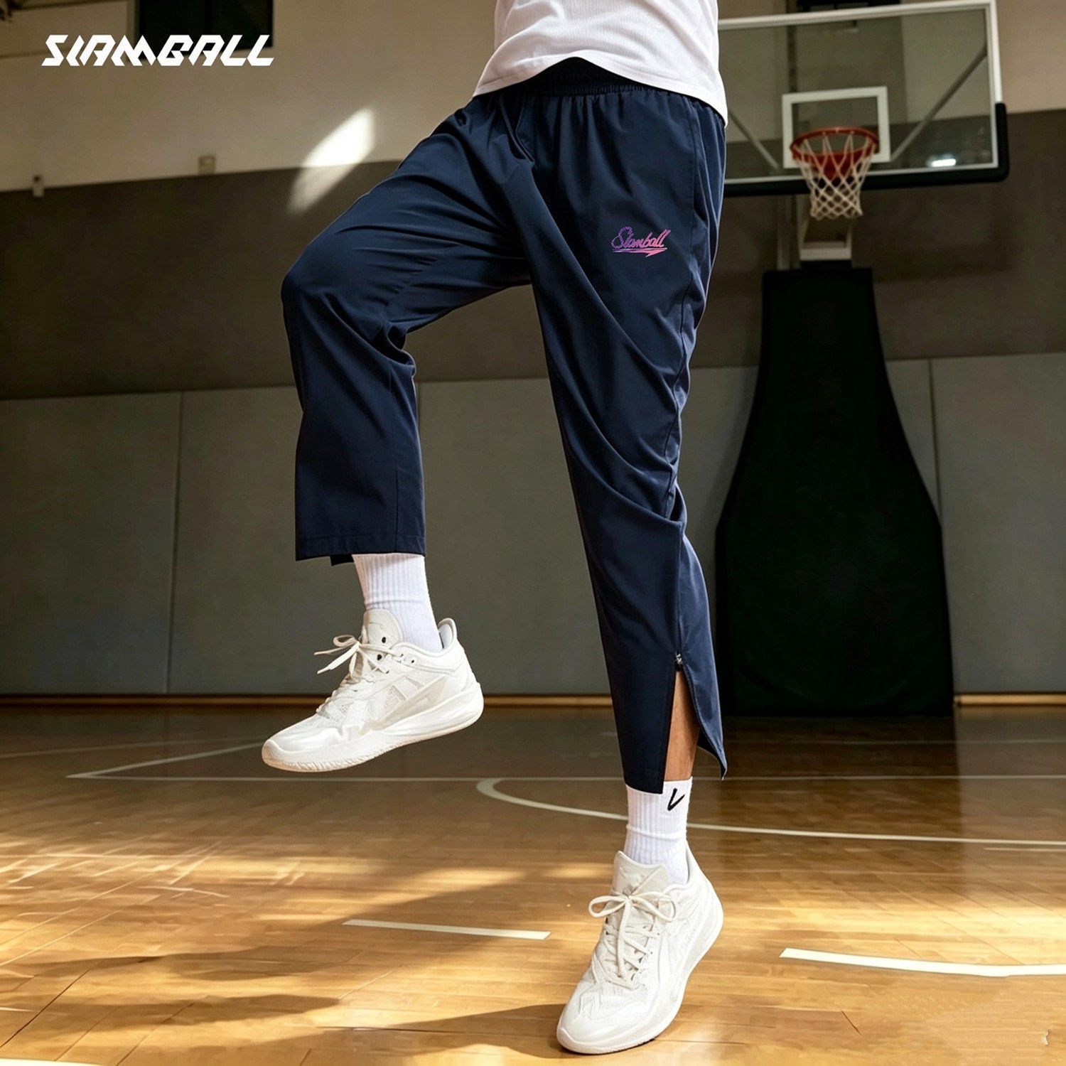 SIAMBL秋冬新款运动速干长