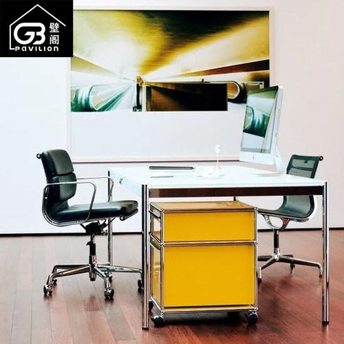 不锈钢卧室书房电脑桌办公桌USM