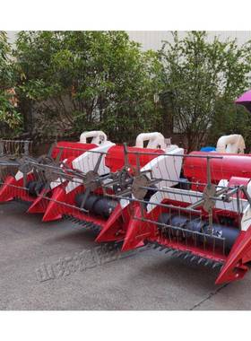 小型水稻动收割机履带式水稻收获机全OTD自驾乘联合式收割机