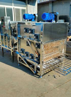 毛家禽脱毛肉设备鸡家禽脱设备全不锈钢九UKW辊脱毛机