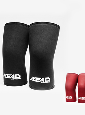重型软护膝 力量举套膝 深蹲硬拉 举重健身隶德体育 7mm 比赛专用