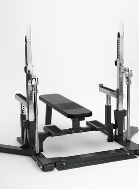 力量举竞赛架 隶德体育 蹲推组合架 卧推深蹲家用 比赛IPF一体架