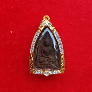 泰国佛牌 龙婆遮 2551 金达曼尼 金达玛尼 小佛祖 意大利金壳