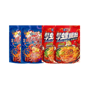 食分辣螺蛳粉广西特产柳州正宗螺狮粉2包原味2包新款香辣味夜宵