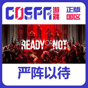 Not激活入库PC端游戏 steam 激活码 正版 国区 严阵以待 Ready