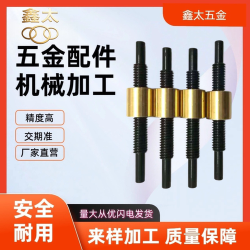 轴端梯形丝杆 LTAR LTAR-D12 D16 D20 D25 D32 D36-L150-T10-A B