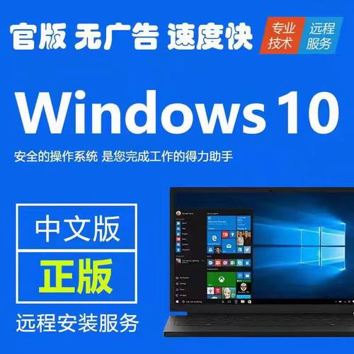 正版win10系统安装专业版家庭版纯净电脑远程重装windows10升级11
