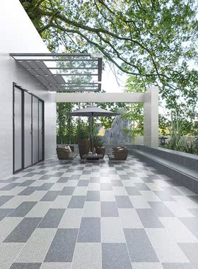 石英砖室外地砖300x900户外花园仿大理石瓷砖生态地铺石pc砖自铺