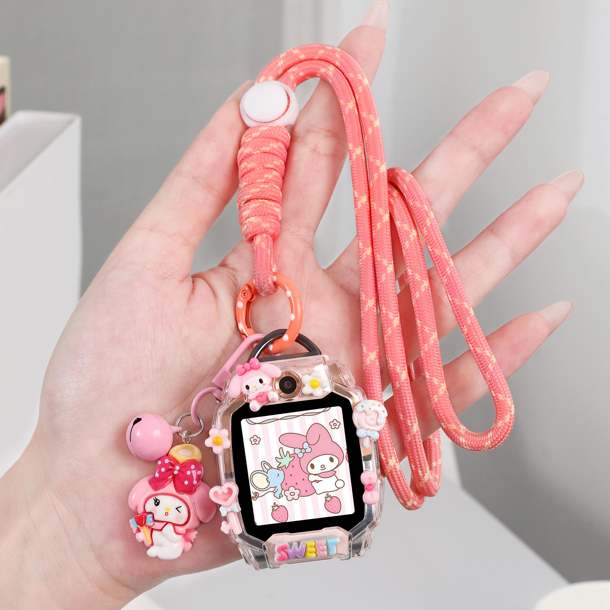 适用小天才电话手表挂绳卡通挂脖套Z11Z10Z9Z7SZ8Z6ProD3Q3U5N5D5