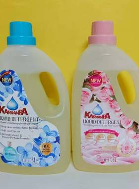 新品 效期到28年5月丹麦进口花漾香氛洗衣液3L温和不伤手