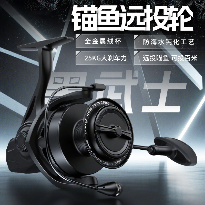 黑武士全金属大刹车力纺车轮轮