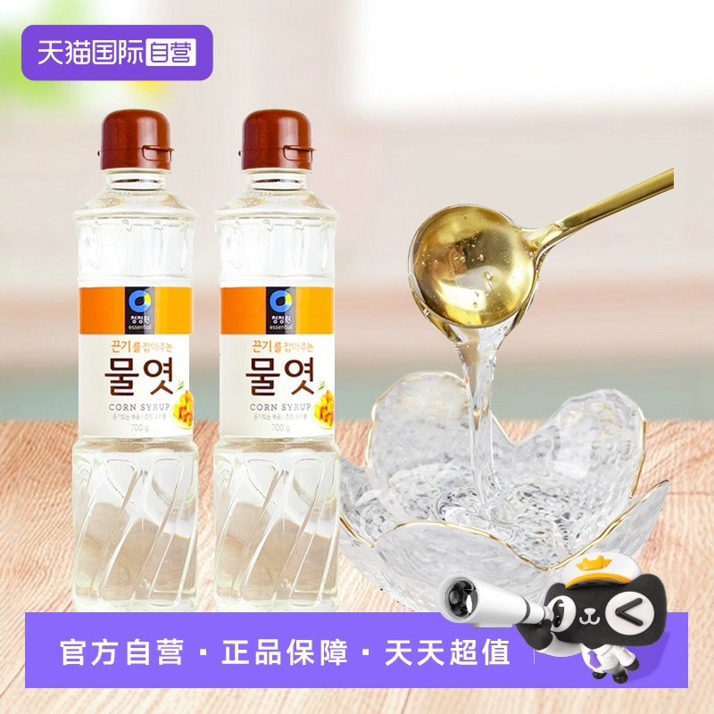 【自营】清净园糖稀食用麦芽糖大桶烘焙专用韩国玉米糖浆鱼露原料