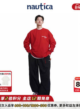 【新年款】nautica×JUN INAGAWA联名圆领长袖T恤JITW4105