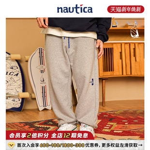 POPBOY日系无性别运动卫裤 nautica白帆 PBKW2496 明星同款