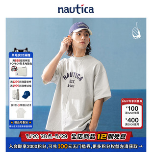 日系无性别潮流宽松短袖 Japan nautica T恤JPTW3202 官方正品