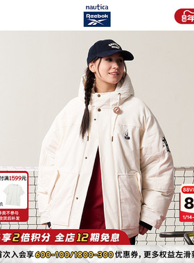 【联名系列】nautica白帆 x Reebok日系中性拼接羽绒服RBJW4401