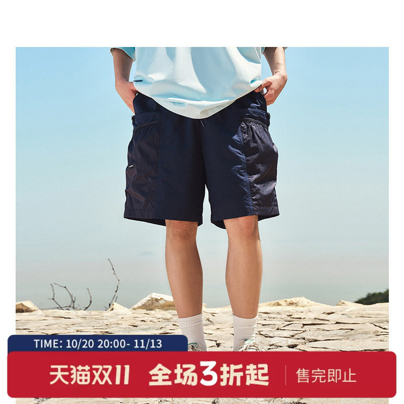 nautica white sail【联名】 丁达尔中性山系利落率性短裤BW5245