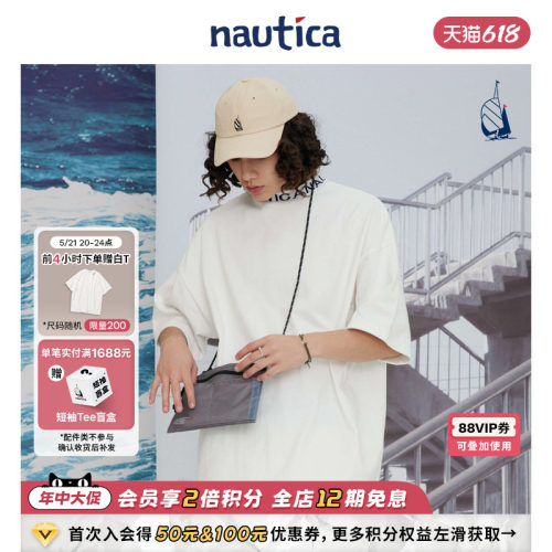 nauticawhitesail日系短袖