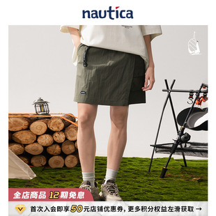 裙裤 日系女士休闲户外短裤 nautica白帆 51BW06 官方正品