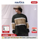 T恤TW2329 白帆日系无性别百搭宽松撞色长袖 官方正品 nautica