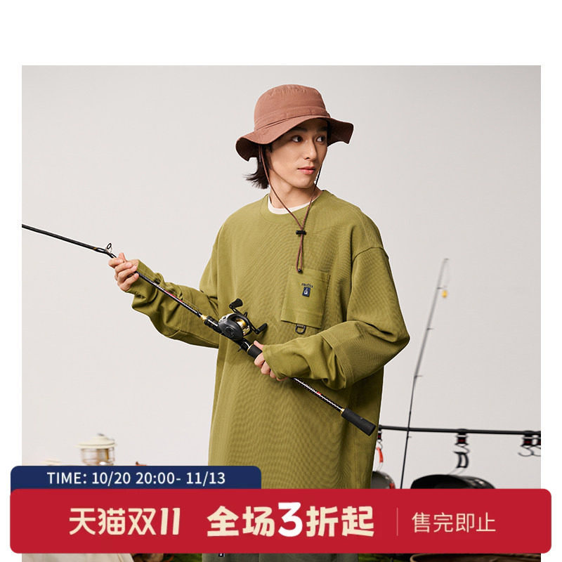 nauticawhitesail长袖圆领T恤