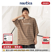 条纹fudge海魂T恤TW4125 日系中性经典 明星同款 nautica白帆