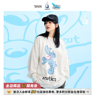 nautica COIN PARKING T恤 DELIVERY联名日系长袖 明星同款