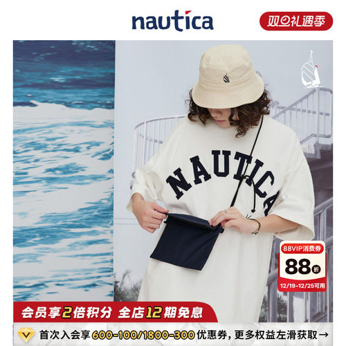 nauticawhitesail日系短袖