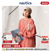 新年款 nautica白帆 丁达尔联名中性长袖 圆领T恤TW5464