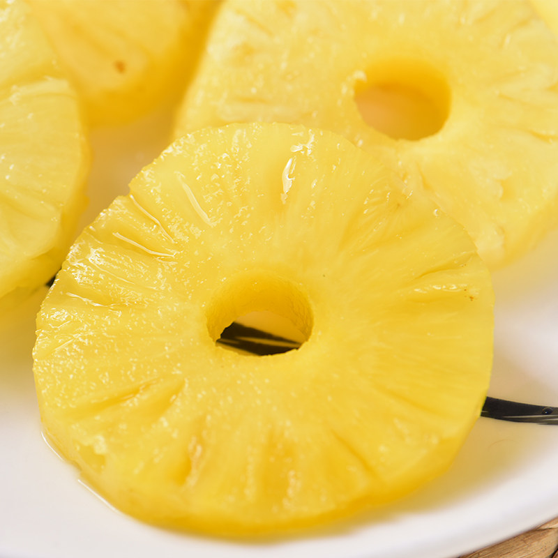 糖水菠萝圆片罐头425g整箱凤梨烘焙原料徐闻汉堡披萨大片餐饮商用