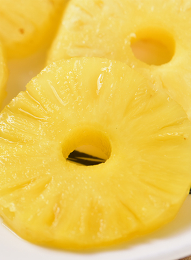 糖水菠萝圆片罐头425g烘焙原料汉堡披萨切片烧烤蛋糕大罐商用整箱