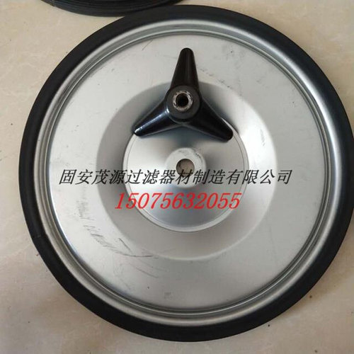 速发除尘器盖板三角手轮叠装斜插除尘滤筒U端盖喷砂T抛丸机配件密