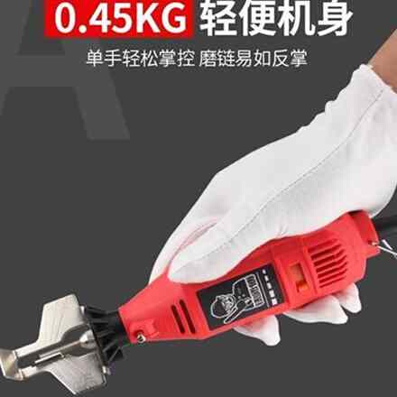 极速新品油锯锉刀油据错m刀油锯链b条打磨L器磨链机电动磨链器电