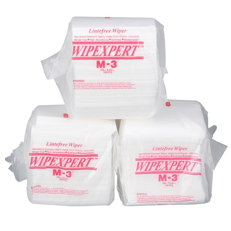 无尘纸m-3 工业n擦拭纸x防静电工业用除尘布车间实验R室吸油吸i.