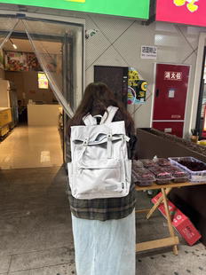 阪元宿宿色大容量旅行双肩包背包电脑包学院风书包减压男女情侣
