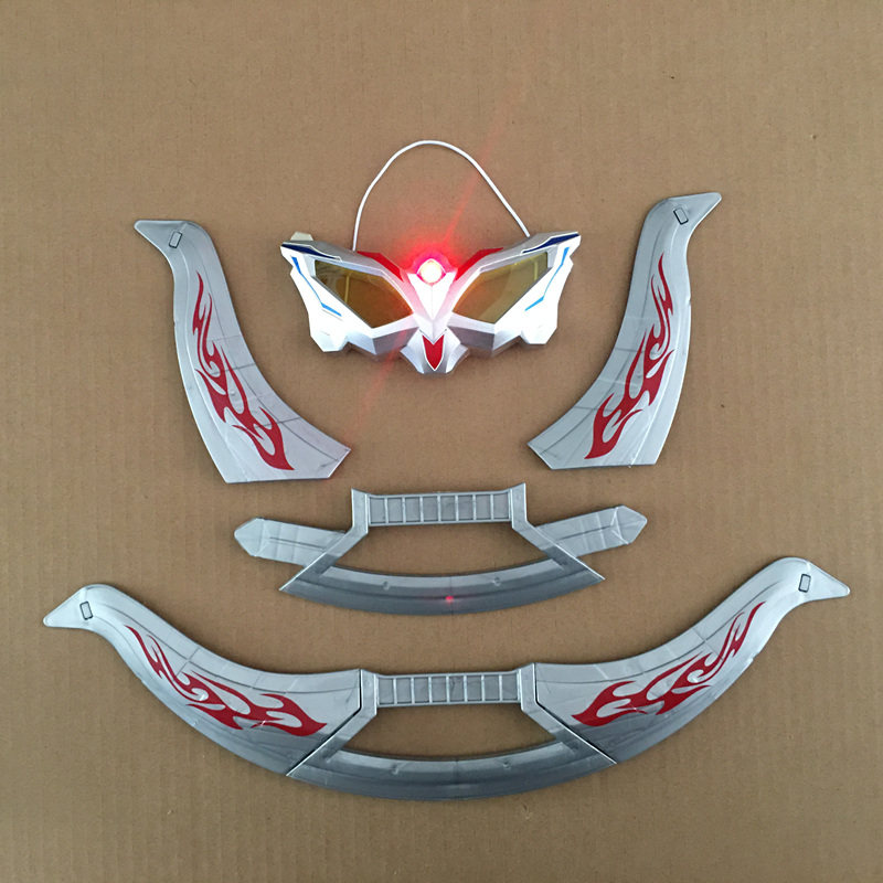 赛罗变身器儿童玩具 塞罗头镖弯刀变形投标可佩戴无限眼镜61礼物