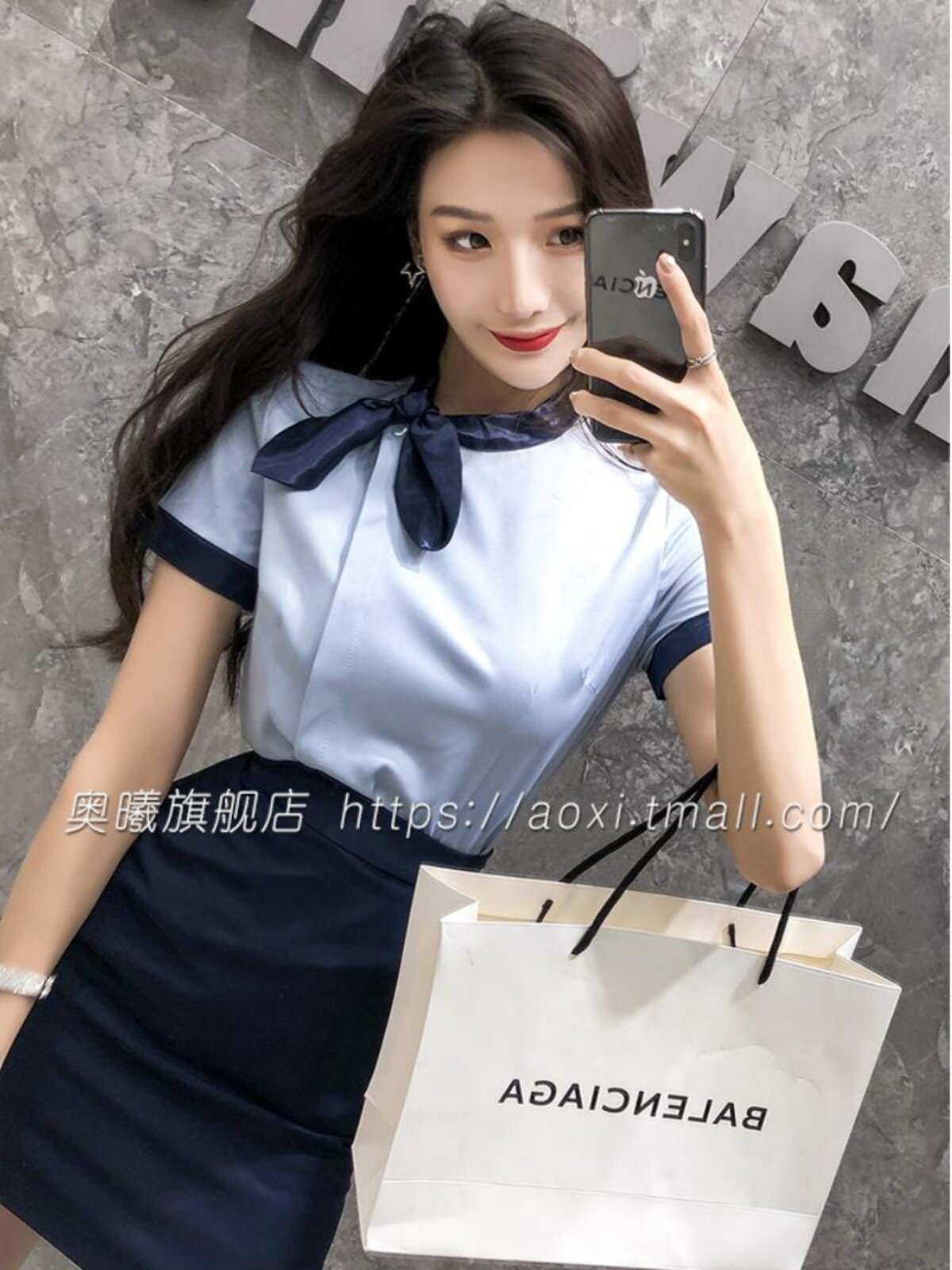 空姐职业装衬衫酒店前台工作服套装女美容师服装置业顾问女装套装