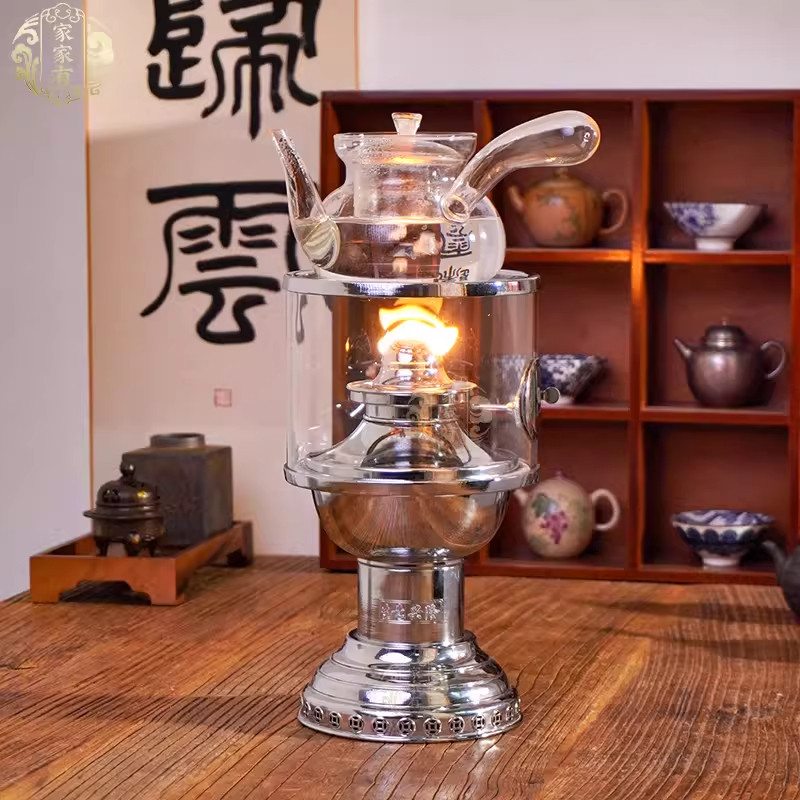 生意兴隆上链灯空气灯煤油灯烧水煮茶炉复古中式酥油灯炉潮汕茶炉