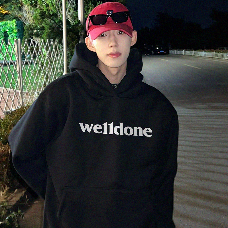 WE11DONEKONNE连帽卫衣