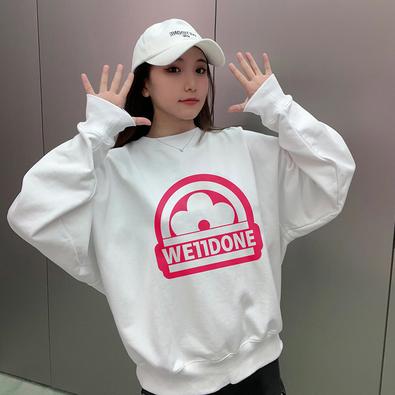 WE11DONEKONNE圆领卫衣
