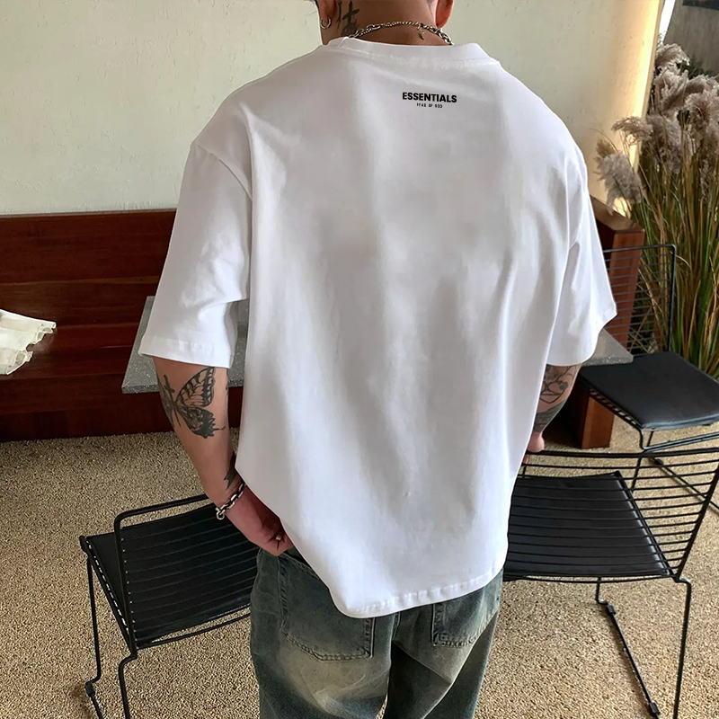 DONDA FEAR OF GOD字母印花短袖上衣男情侣款夏季简约百搭T恤半袖